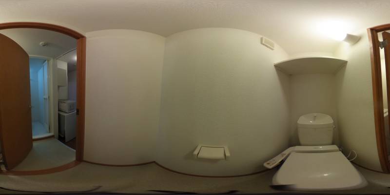 パノラマ画像トイレ