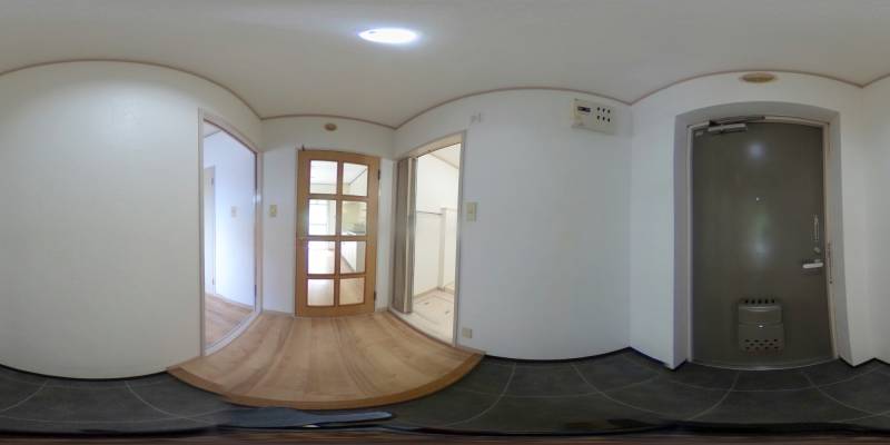 パノラマ画像玄関