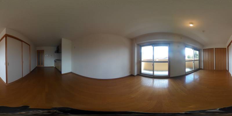 パノラマ画像リビング