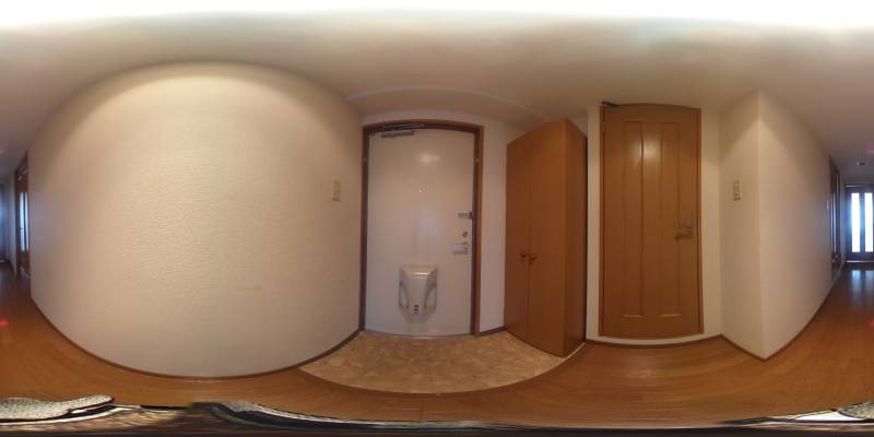 パノラマ画像玄関