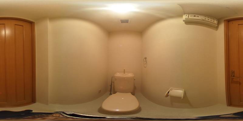 パノラマ画像トイレ