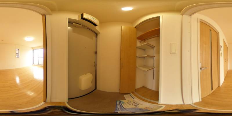 パノラマ画像玄関