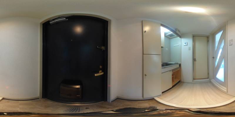 パノラマ画像玄関