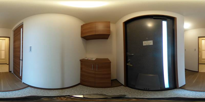 パノラマ画像玄関