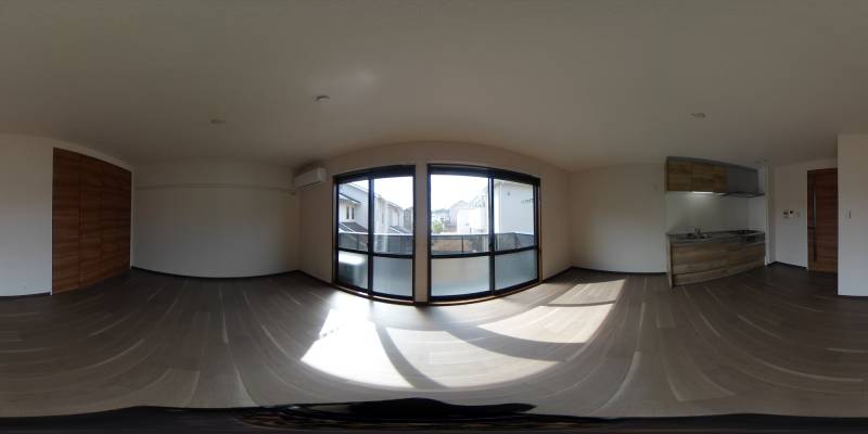 パノラマ画像リビング