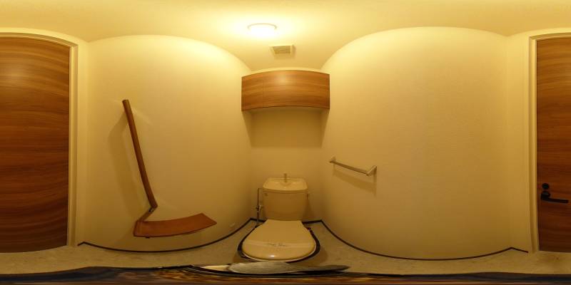 パノラマ画像トイレ