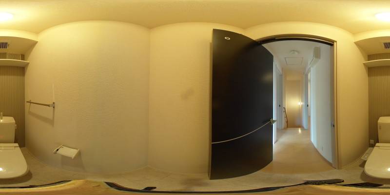 パノラマ画像トイレ