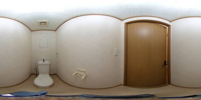 パノラマ画像トイレ