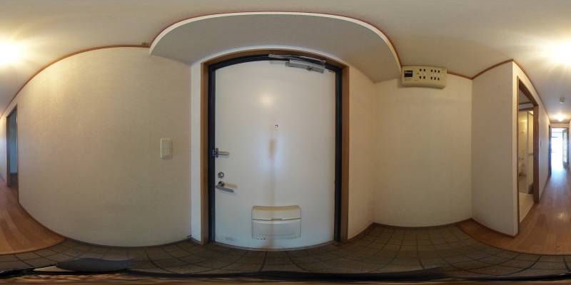 パノラマ画像玄関