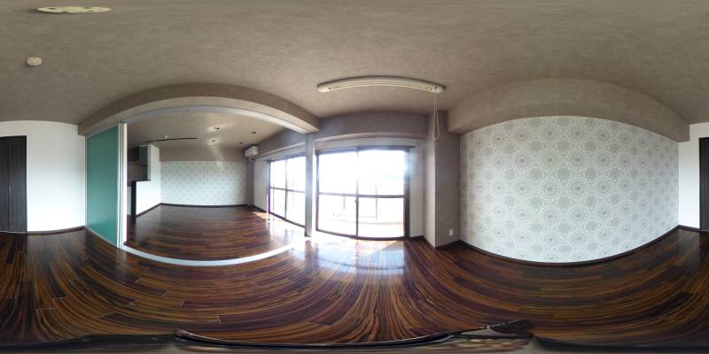 パノラマ画像洋室