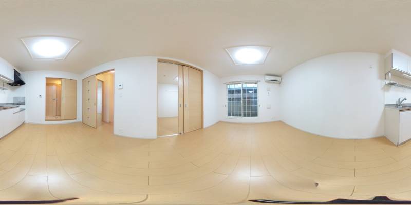 パノラマ画像リビング