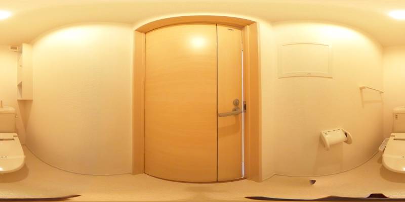 パノラマ画像トイレ