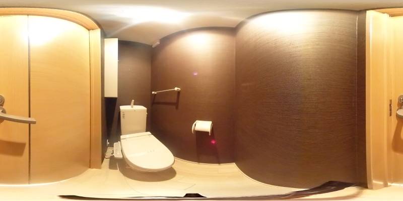 パノラマ画像トイレ