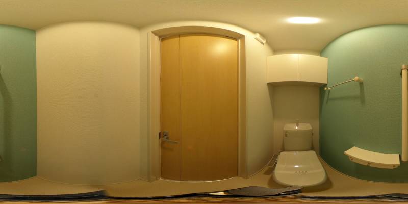 パノラマ画像トイレ