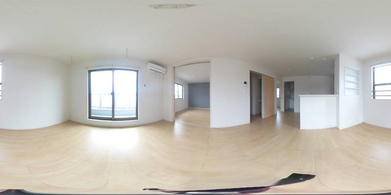 パノラマ画像リビング