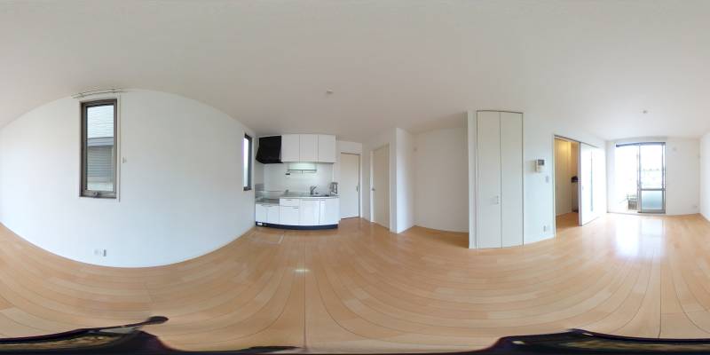 パノラマ画像リビング