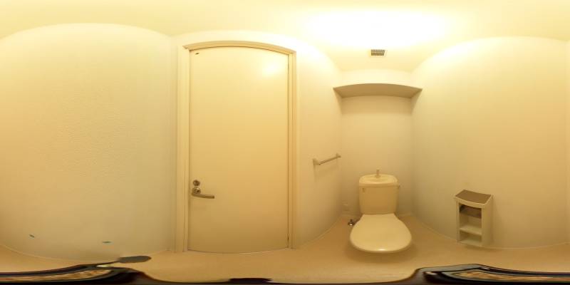 パノラマ画像トイレ