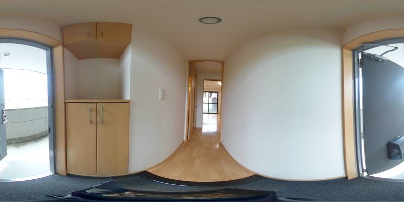 パノラマ画像玄関