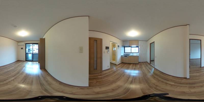 パノラマ画像リビング