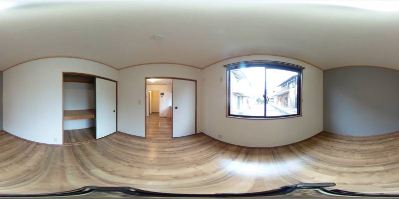 パノラマ画像洋室