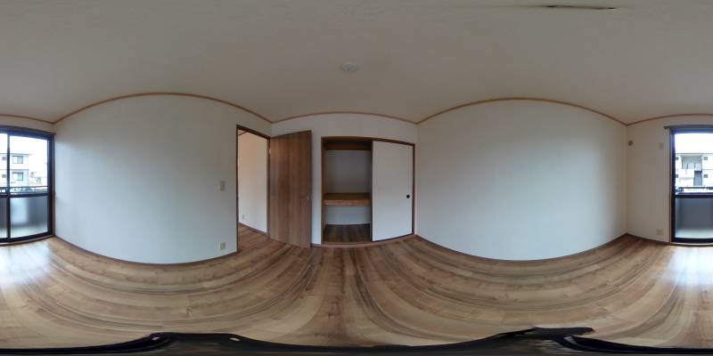 パノラマ画像洋室