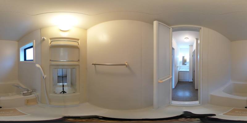 パノラマ画像バスルーム