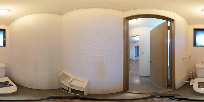 パノラマ画像トイレ