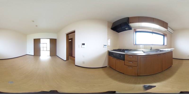 パノラマ画像リビング