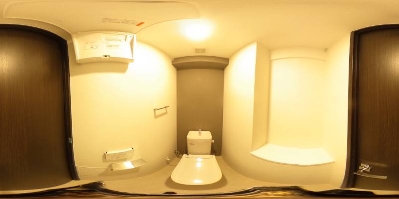 パノラマ画像トイレ