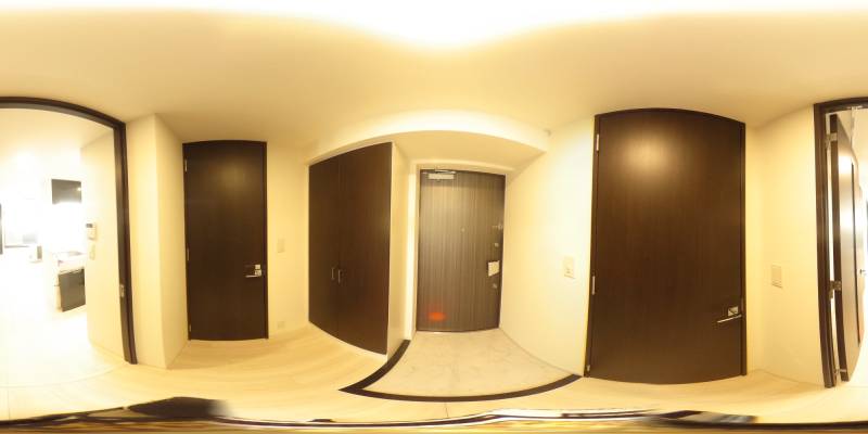 パノラマ画像玄関