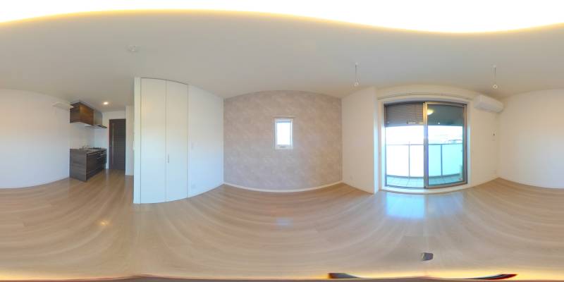 パノラマ画像洋室