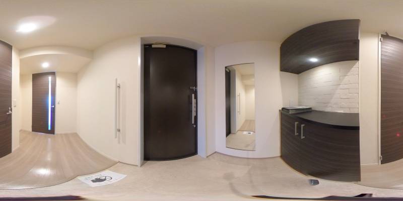 パノラマ画像玄関