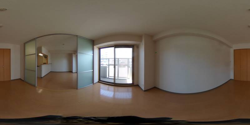 パノラマ画像洋室