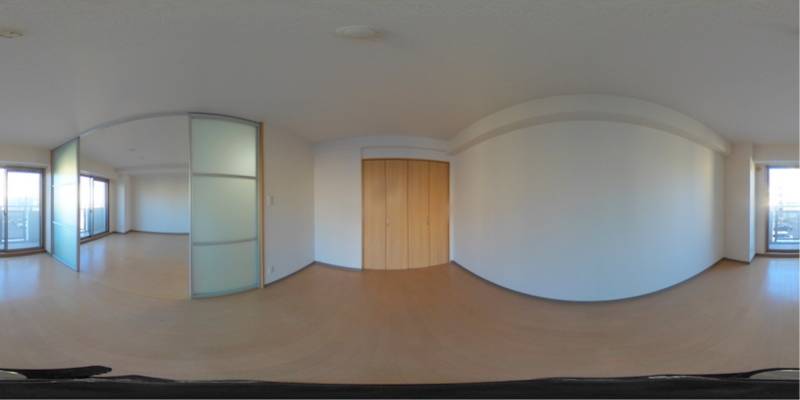 パノラマ画像洋室