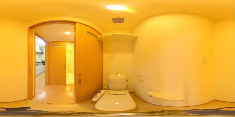 パノラマ画像トイレ