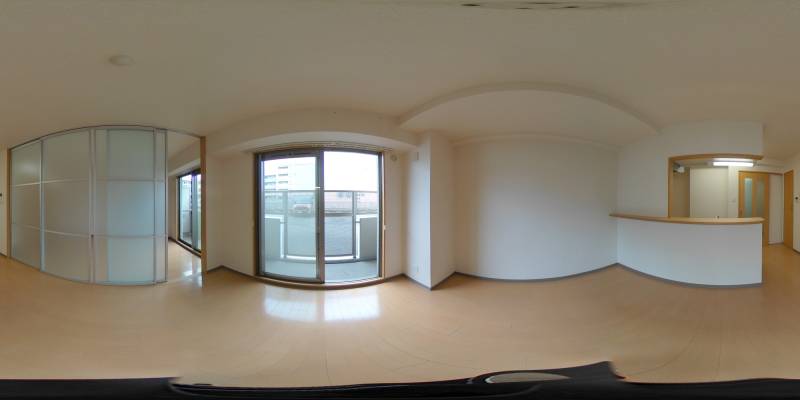 パノラマ画像リビング