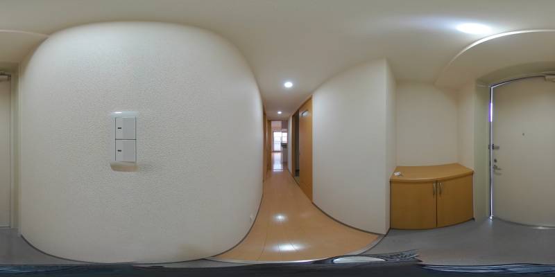 パノラマ画像玄関