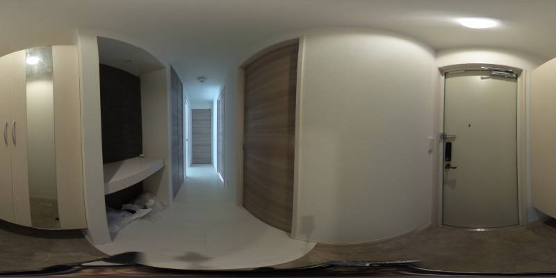 パノラマ画像玄関