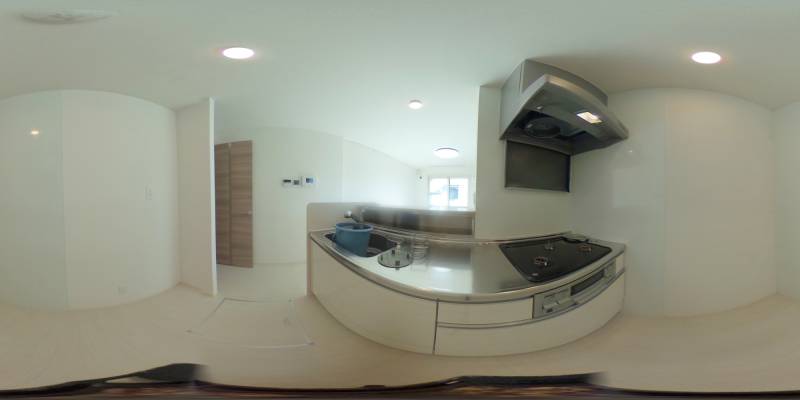 パノラマ画像キッチン