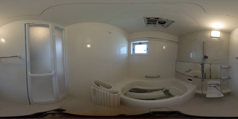 パノラマ画像バスルーム