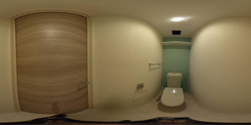 パノラマ画像トイレ