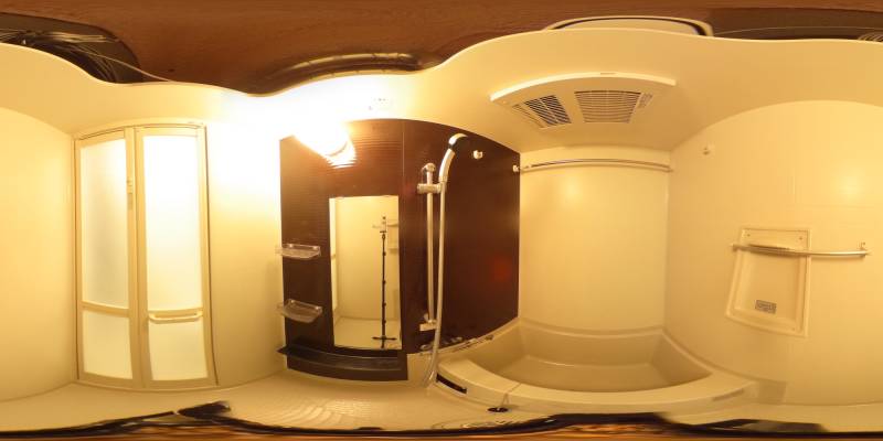 パノラマ画像バスルーム