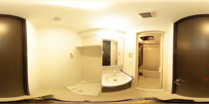 パノラマ画像洗面所