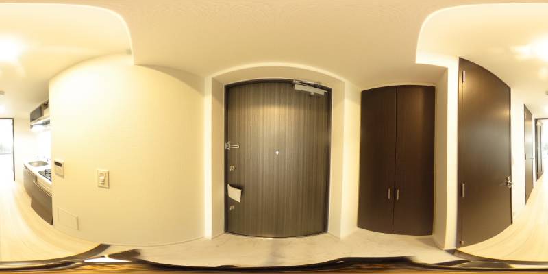 パノラマ画像玄関