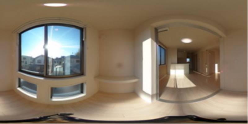 パノラマ画像洋室