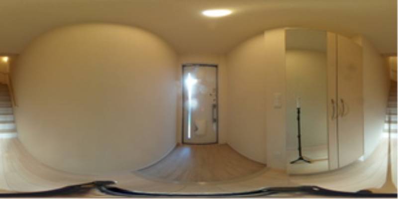 パノラマ画像玄関
