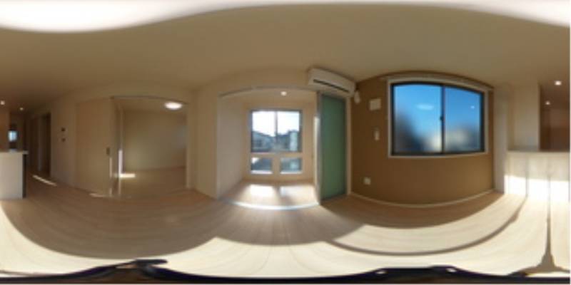 パノラマ画像リビング