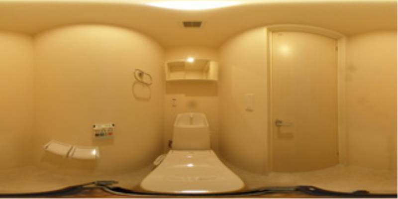 パノラマ画像トイレ