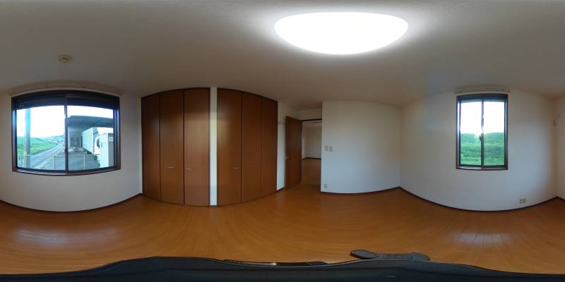 パノラマ画像洋室