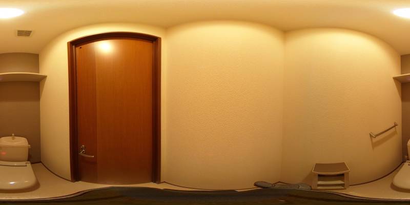 パノラマ画像トイレ